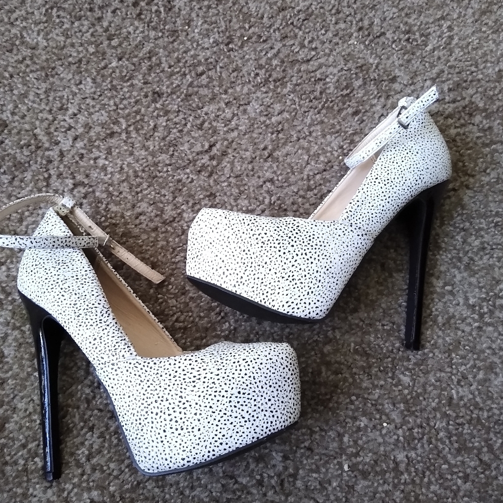 Polka Dot Heels